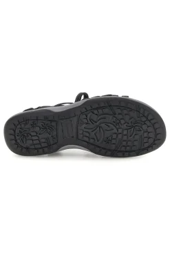 Sandali neri con Memory Foam Reggae Slim Summer Getaway-SKECHERS Clearance