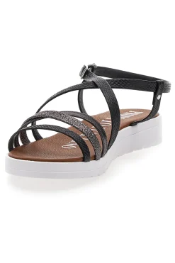 Sandali Neri con Multy Listini Made In Italy 8103-MIO TEMPO Online