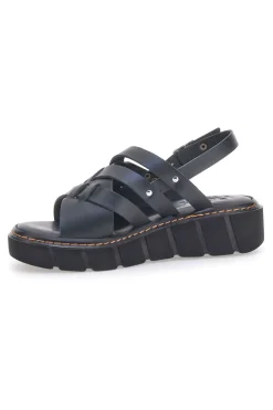 Sandali Neri Con Platform e Made in Italy 5840/C-PITTARELLO ROCK Online