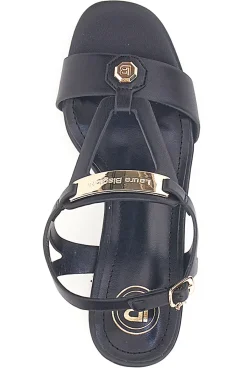 Sandali Neri Con Tacco 6,5 Cm da Donna 8518M-LAURA BIAGIOTTI Sale