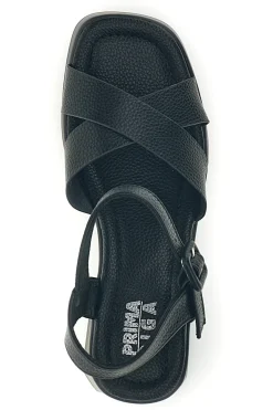 Sandali neri con tacco e plateau BL501708-PRIMA RIGA Online