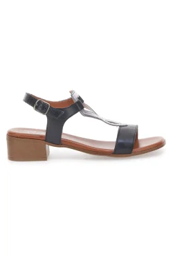 Sandali neri con Tomaia in Pelle 244295-PITTARELLO LOOK Hot