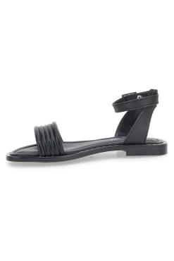Sandali Neri Flat Con Cinturino Regolabile DC43877-PITTARELLO LOOK Best