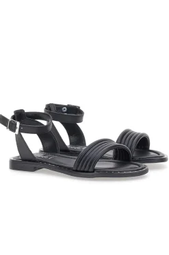 Sandali Neri Flat Con Cinturino Regolabile DC43877-PITTARELLO LOOK Best
