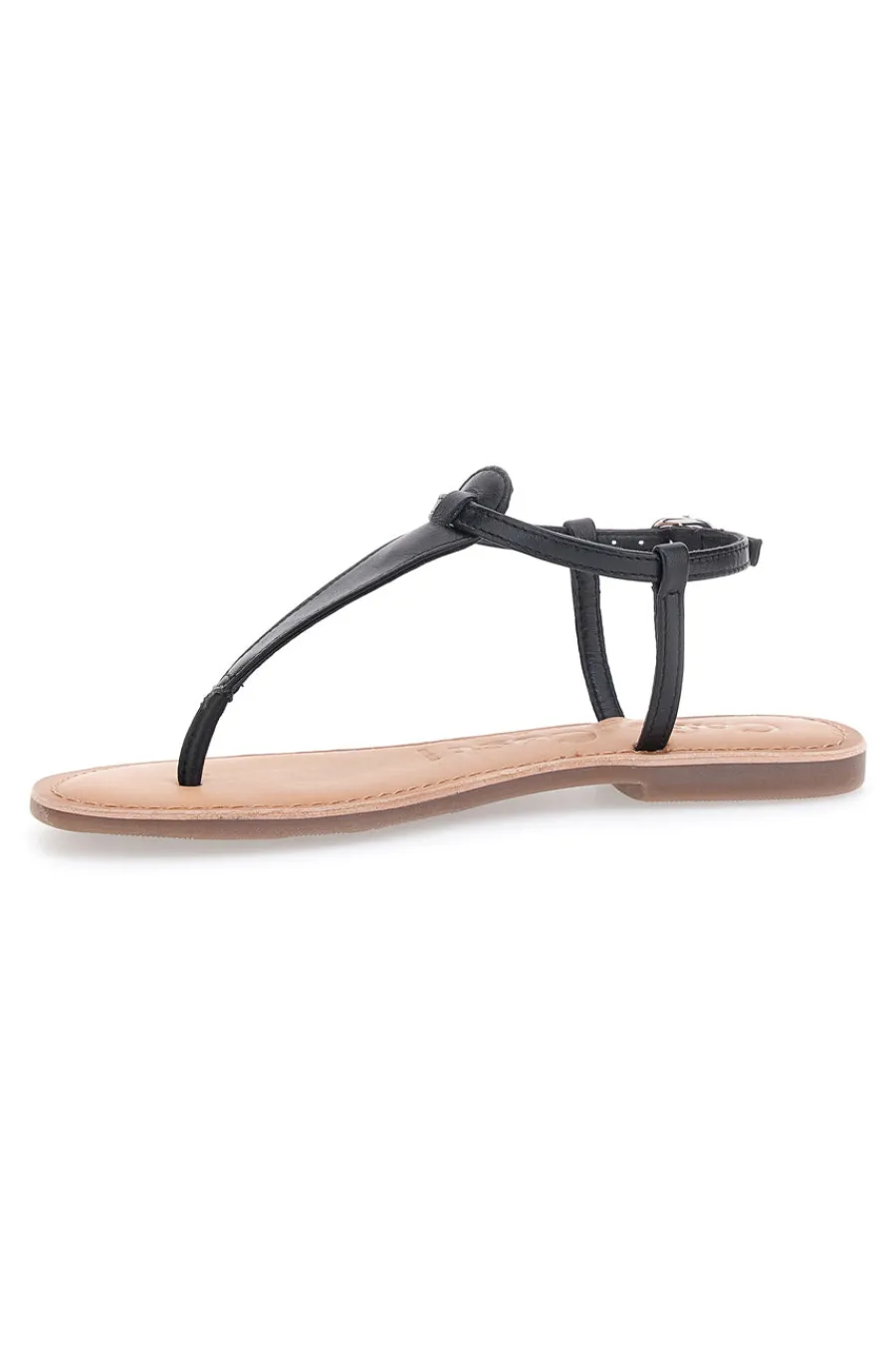 Sandali Neri Infradito Con Suola Flat Cafe' Cost 95103-CAFÈ COST Online
