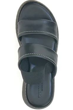 Sandali Neri in Pelle con Platform e Elastico Posteriore 54874-PITTARELLO Clearance