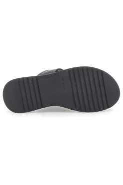 Sandali Neri in Pelle con Platform e Elastico Posteriore 54874-PITTARELLO Clearance
