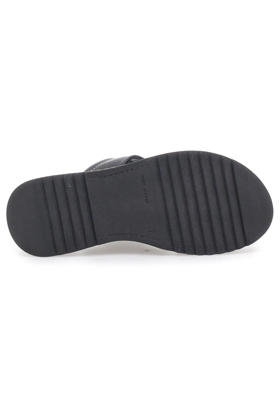 Sandali Neri in Pelle con Platform e Elastico Posteriore 54874-PITTARELLO Clearance