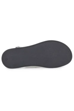 Sandali neri in pelle design minimal 28058-PITTARELLO FOCUS Outlet