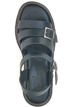 Sandali Neri In Pelle Made in Italy 5836/P-PITTARELLO ROCK Hot
