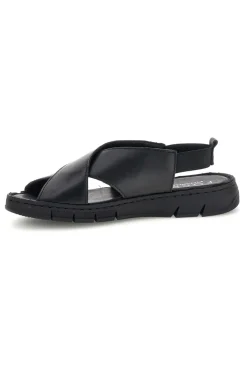 Sandali neri in pelle 3324229-PITTARELLO FOCUS Discount