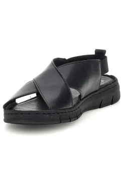 Sandali neri in pelle 3324229-PITTARELLO FOCUS Discount