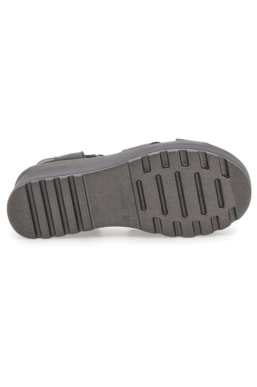 Sandali Neri in Vera Pelle con Platform 3270101-PITTARELLO LOVE