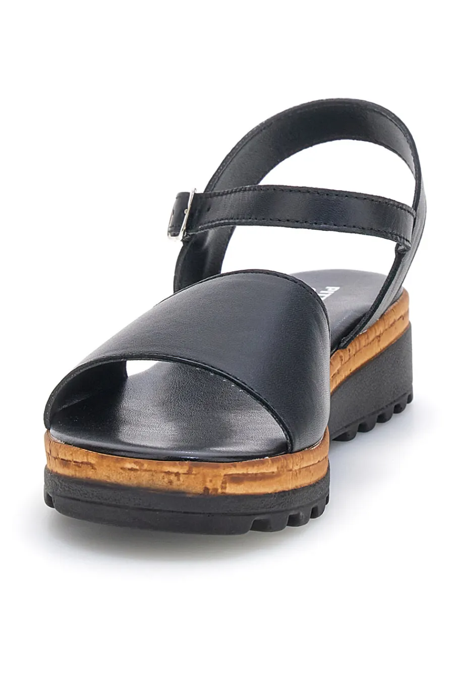 Sandali Neri in vera pelle Made in Italy con cinturino 3185070811-PITTARELLO Discount