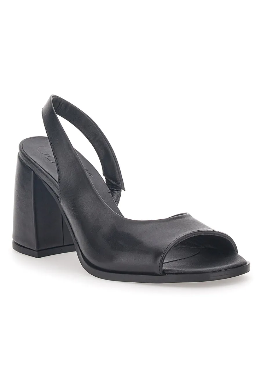 Sandali Neri In Vera Pelle Made In Italy 8241-PITTARELLO GLAM Outlet