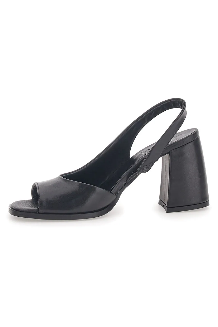 Sandali Neri In Vera Pelle Made In Italy 8241-PITTARELLO GLAM Outlet