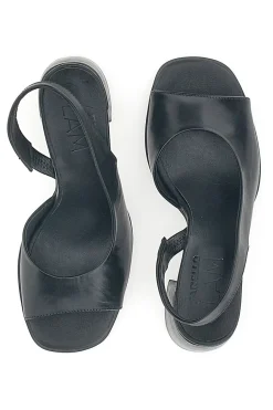 Sandali Neri In Vera Pelle Made In Italy 8241-PITTARELLO GLAM Outlet