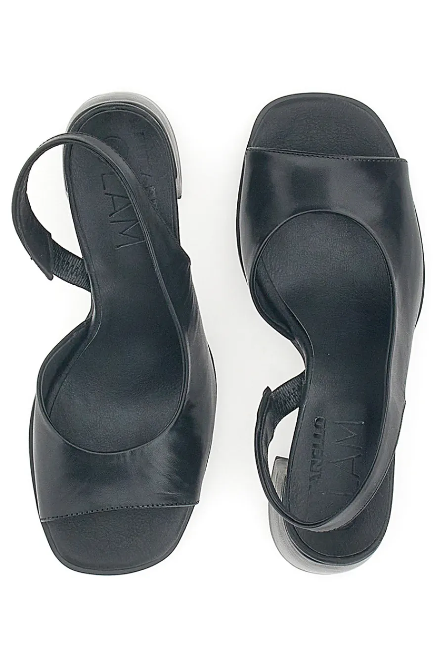 Sandali Neri In Vera Pelle Made In Italy 8241-PITTARELLO GLAM Outlet