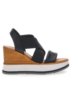 Sandali Neri Made in Italy 34953-PITTARELLO Outlet