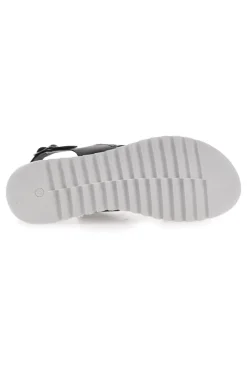 Sandali Neri Made in Italy 008-PLOCADI Outlet
