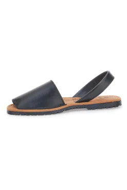 Sandali Neri Open Toe in Materie Sintetiche MN101-FLY NATURE Clearance