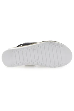 Sandali Neri Sling-back Con Elastici 90042-PITTARELLO Hot