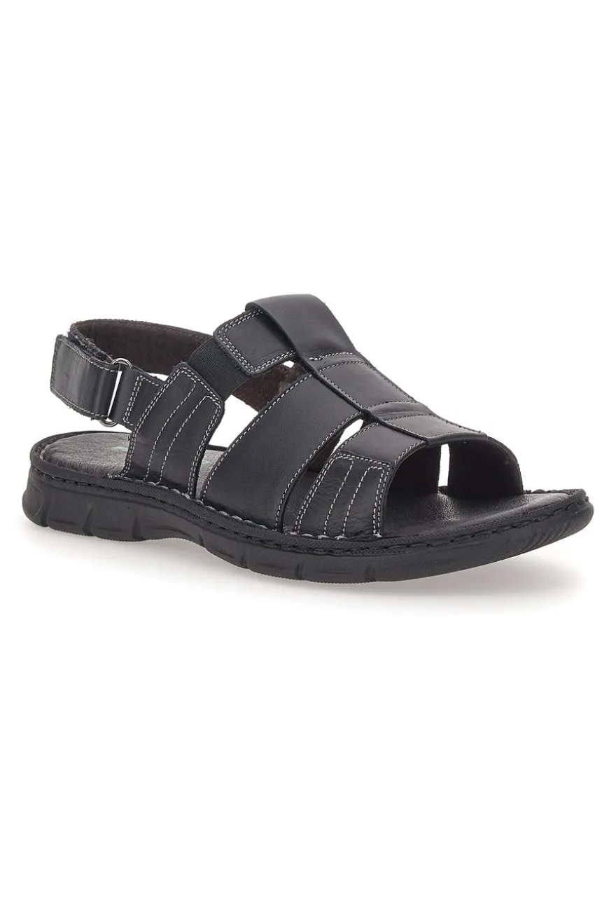 Sandali Neri Vera Pelle Pittarello Eco 2417985