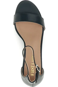 Sandali con fascia frontale e tacco largo P695-FIRST LADY Best