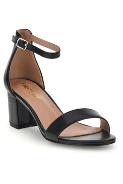 Sandali con fascia frontale e tacco largo P695-FIRST LADY Best