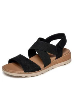 Sandali con fascia incrociata e Arch Fit Arch Fit Oasis B Perf-SKECHERS Clearance