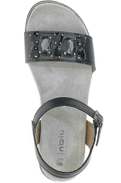 Sandali Nero Con Pietre 38 SA-INBLU Best