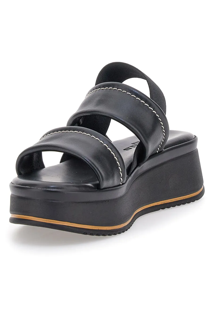 Sandali Nero con zeppa platform 44874-PITTARELLO Best