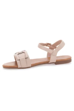 Sandali nude con maxi catena frontale PREA15350-MON DIEU Online