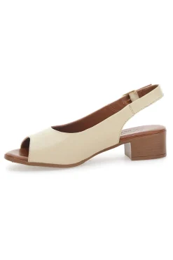 Sandali Open-Toe Panna 243065-PITTARELLO LOOK Online