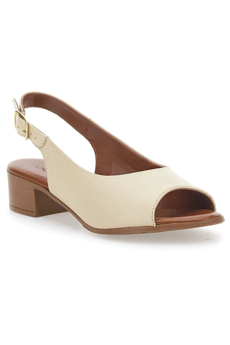 Sandali Open-Toe Panna 243065-PITTARELLO LOOK Online