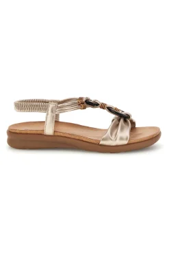 Sandali con dettaglio intrecciato Quanna mel 56036Sandali con dettaglio intrecciato Quanna mel 56036-QUANNA MELL Outlet