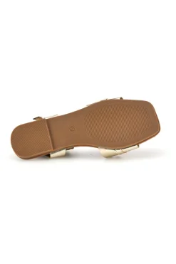 Sandali oro con morsetto PREA3595-THE FIRST CHIC Best