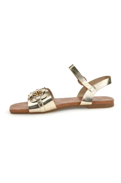 Sandali oro con morsetto PREA3595-THE FIRST CHIC Best