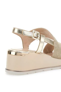 Sandali Oro Con Platform K11003-MARIELLA BURANI Clearance