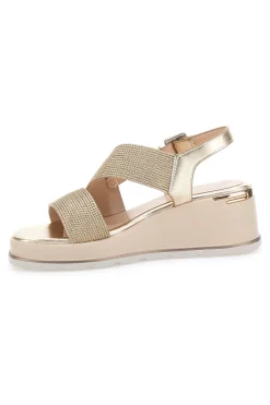 Sandali Oro Con Platform K11003-MARIELLA BURANI Clearance