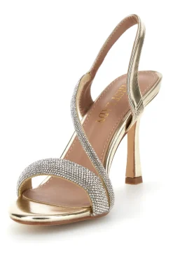 Sandali con strass tacco alto P704-FIRST LADY Clearance