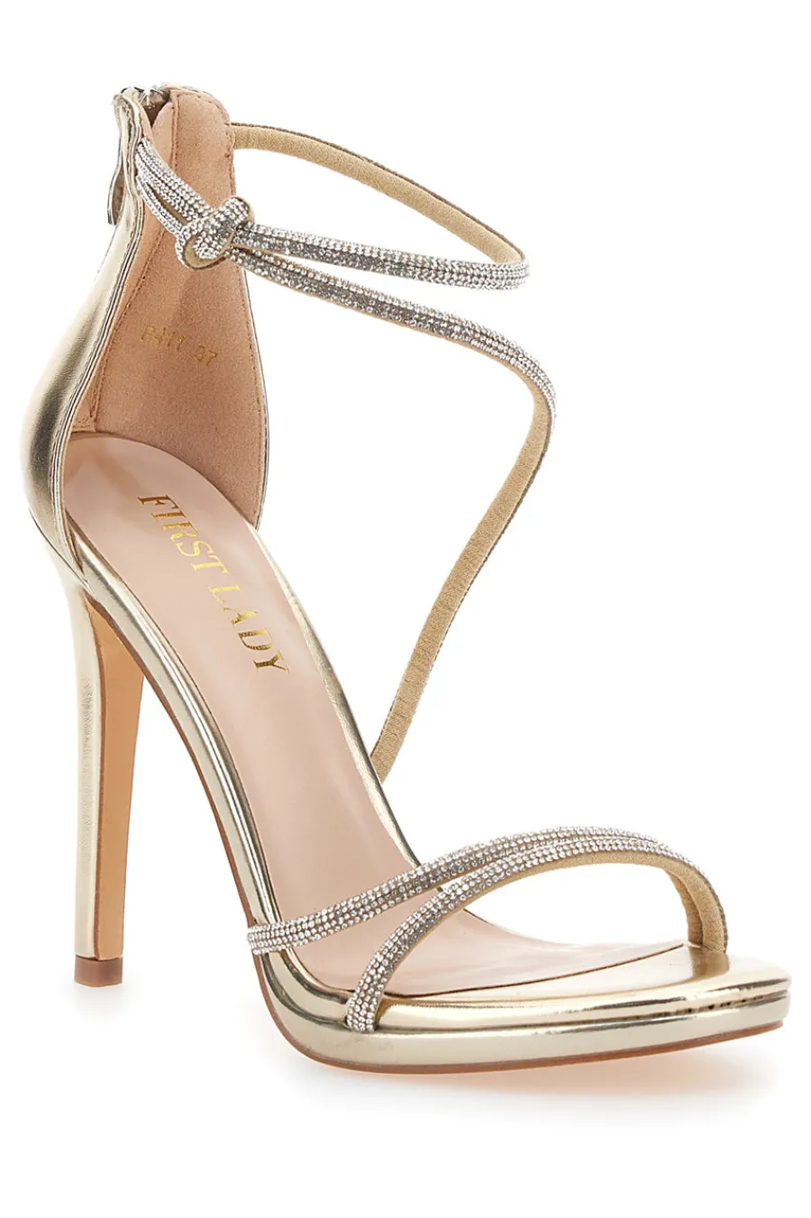 Sandali Con Tacco 12 Cm 411-FIRST LADY Clearance