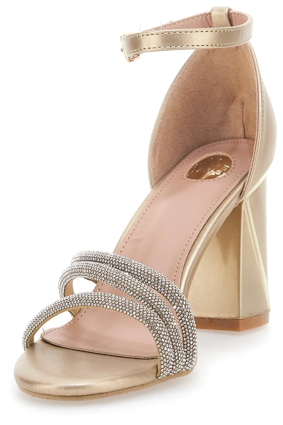 Sandali Oro con Tacco 233-LE HAVRE PARIS Sale
