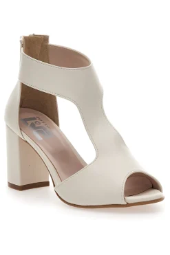 Sandali Panna Con Tacco Ampio 519-PITTARELLO LOVE Best