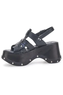 Sandali Platform in Pelle con Borchie Made in Italy Pittarello 15764-PITTARELLO ROCK Sale