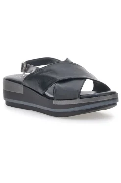 Sandali Platform 81271 Neri-PITTARELLO GLAM Online