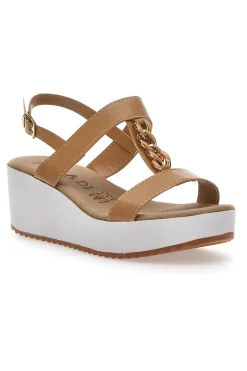 Sandali Platform 362419 Marroni-PLOCADI Sale
