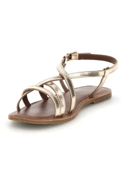 Sandali con fasce incrociate e cinturino TIM9936-PITTARELLO SUN New