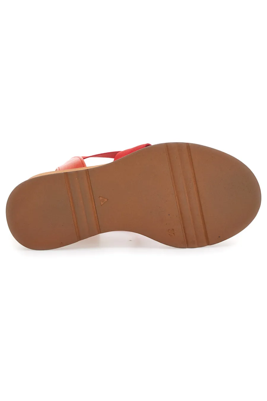 Sandali Rosse Con Zeppa 24953-PITTARELLO New