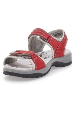 Sandali rossi sportivi con chiusura a strappo FD50D-FLY DINAMIC